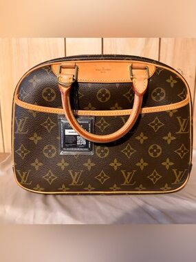 Louis Vuitton Monogram Trouville Handle Bag - Brown/Tan